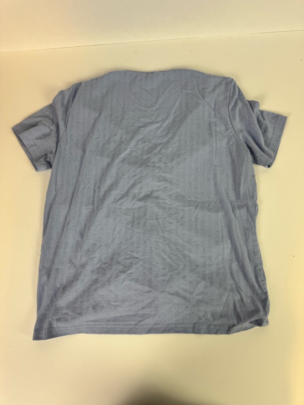 PatPat Light Blue Ruched Drawstring Short Sleeve Top - Picture 6 of 6